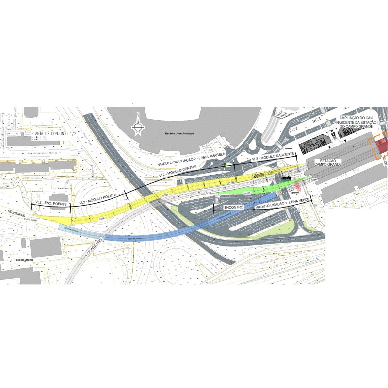 LISBON METRO CIRCULAR LINE – VIADUCTS OF CAMPO GRANDE