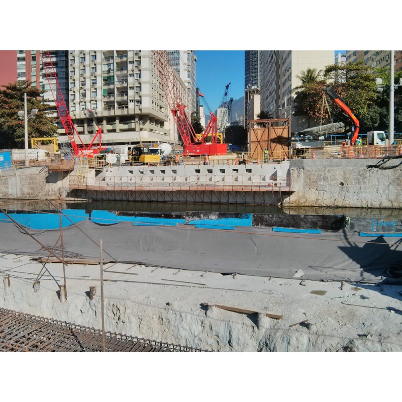 NEW BRIDGE OVER JARDIM D’ALAH CHANNEL